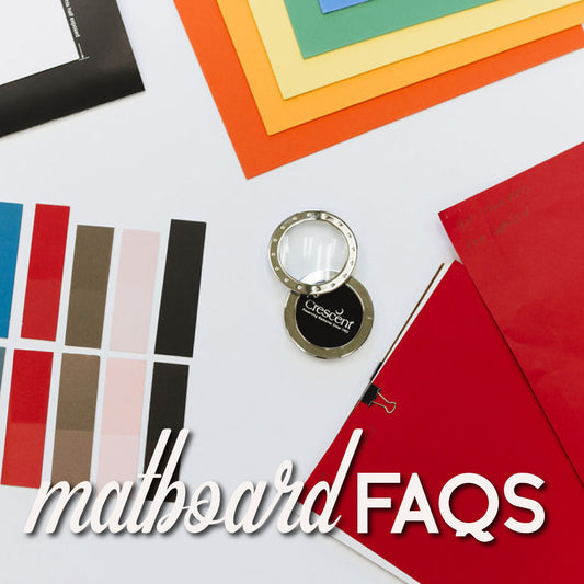 FAQs About Crescent Brands Matboard Options