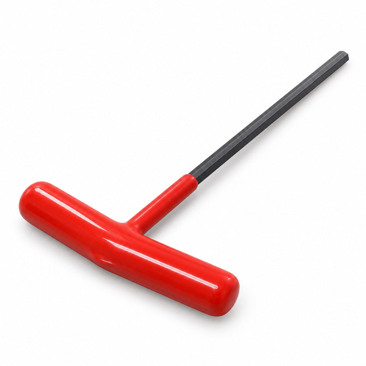 Valiani red T-handle Allen wrench, alternate view