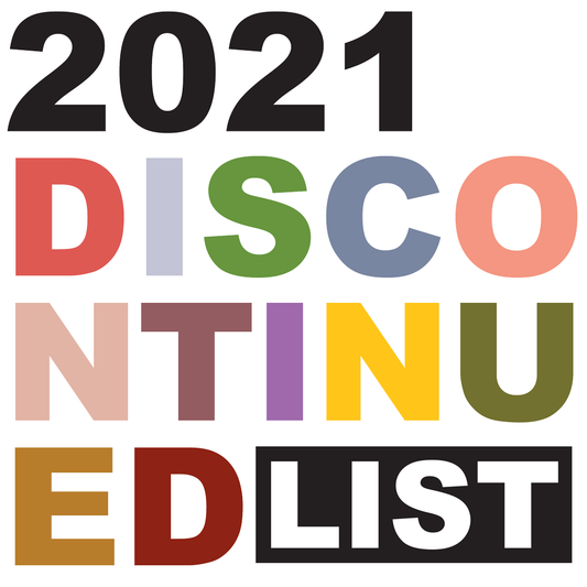 2021 Discontinued List