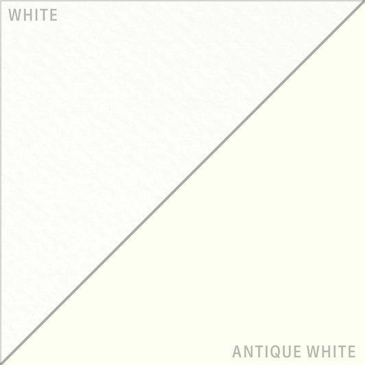 White/Antique White Duplex
