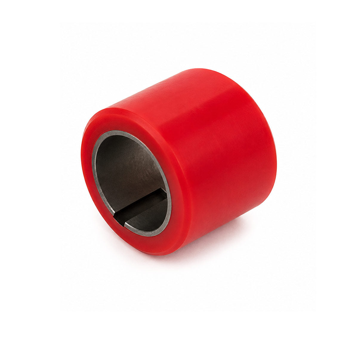 Red Rubber Roller Wheel