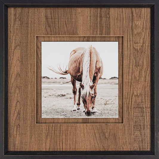 Teak Trail Mat Framed