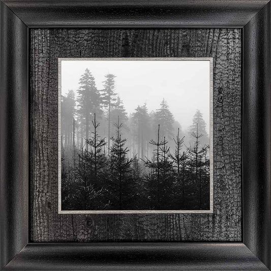 Obsidian Blaze Mat Framed