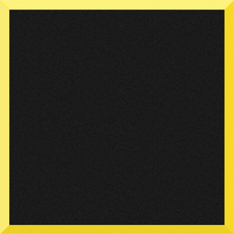 Black on Yellow