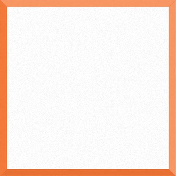 White on Orange