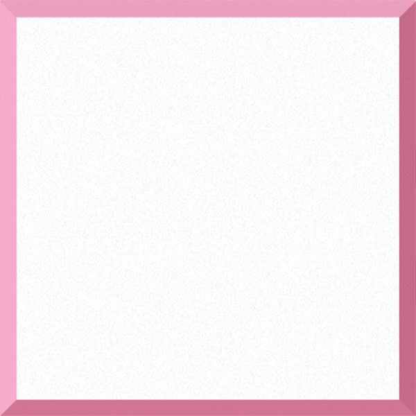 White on Pink