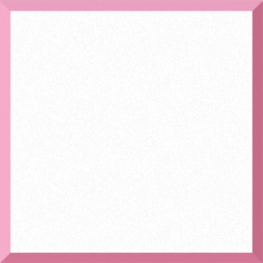 White on Pink