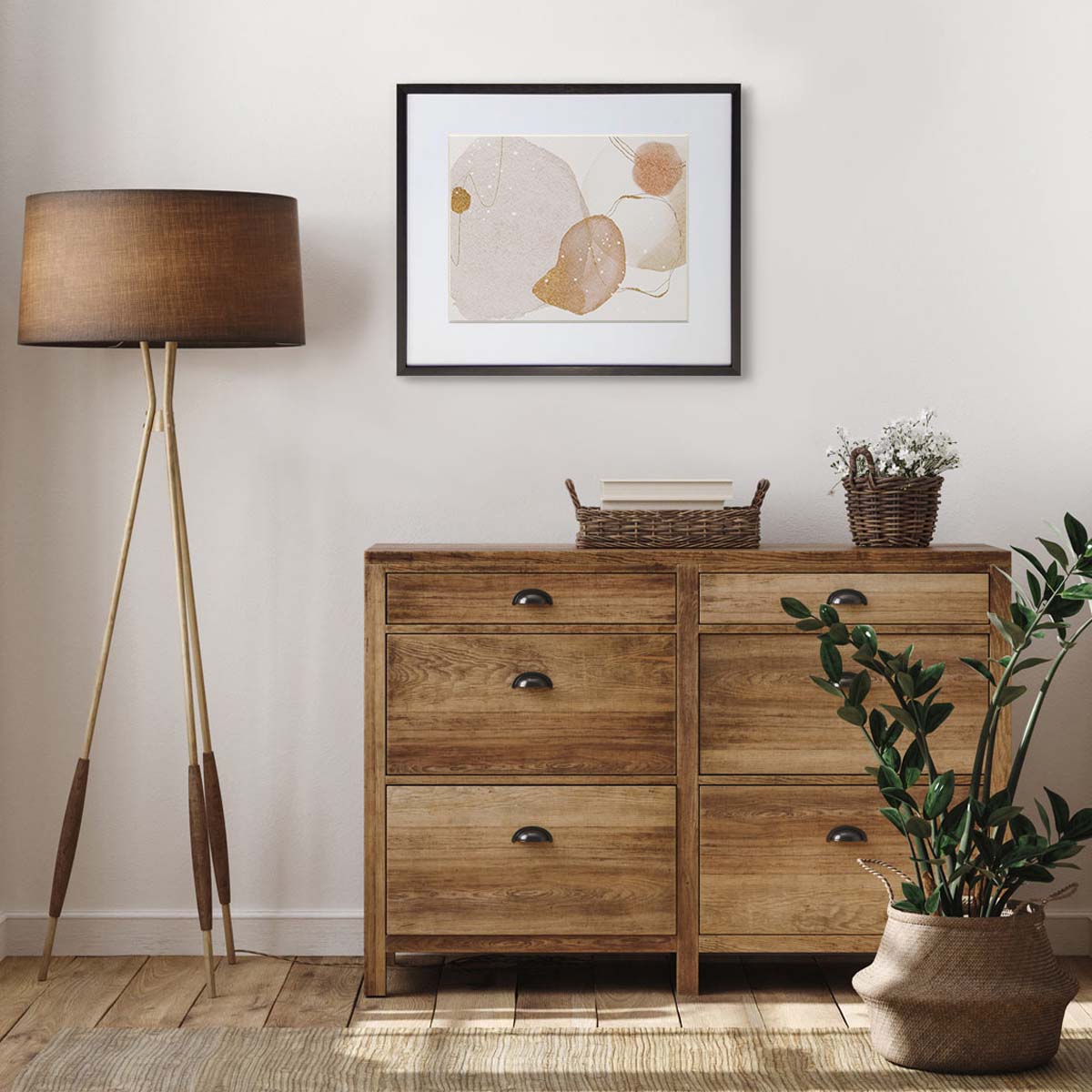 Tuscan Linen Room Scene